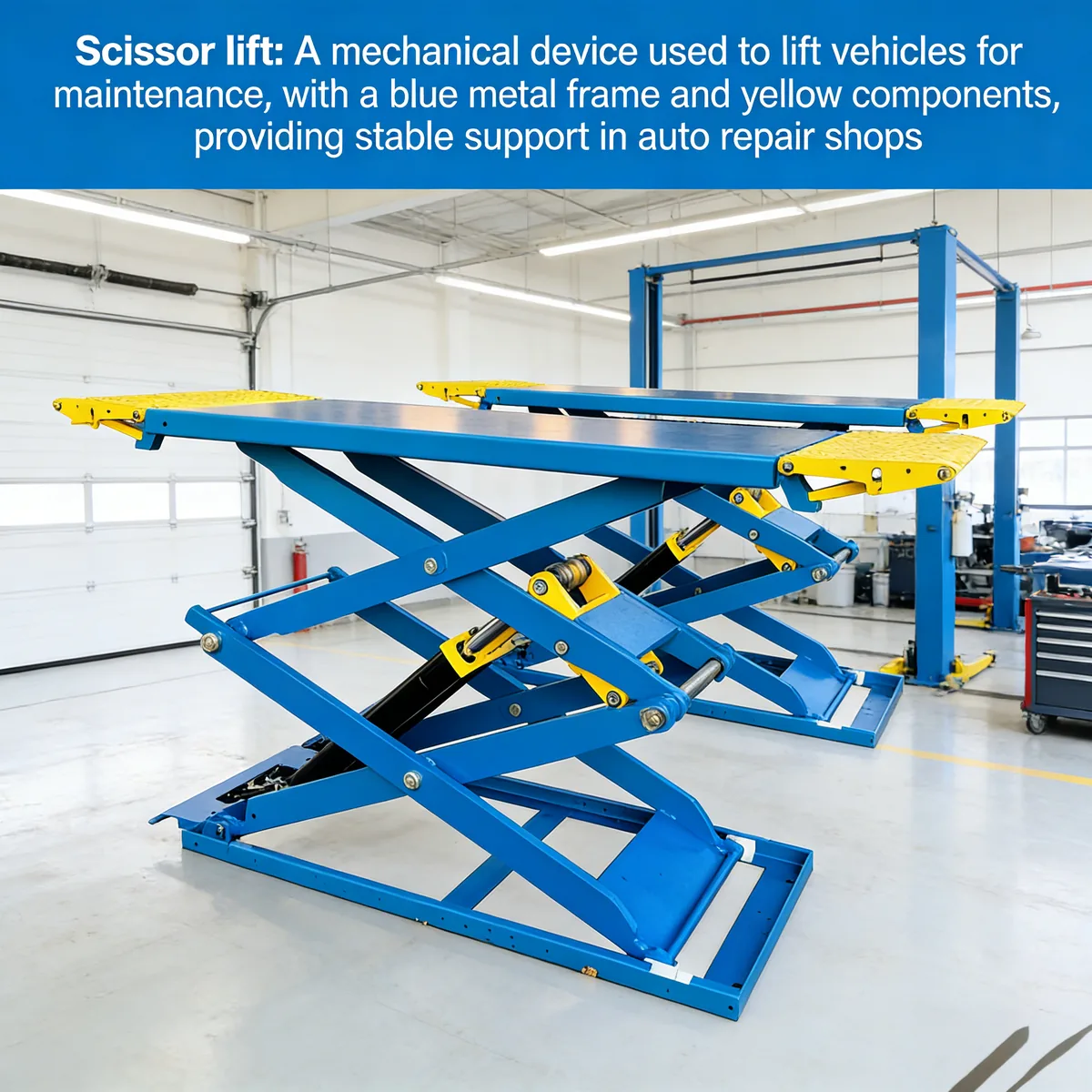 3.5SL Full-Rise Scissor Lift 3500 kg with 110–1850 mm Travel
