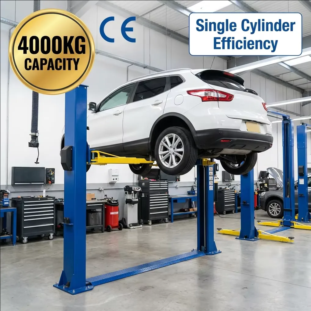 4 t Two Post Hydraulic Car Lift 1850 mm for Professional Repair Shops