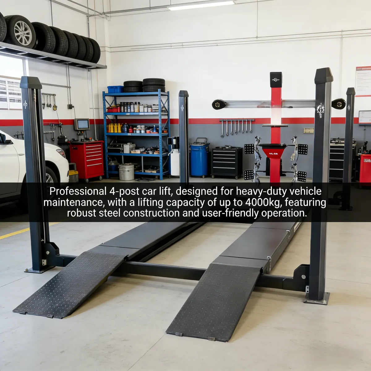 XINYUAN LZS 4.0-SZ 4 t Four Post Alignment Bay 1,700 mm