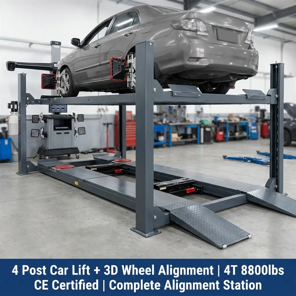 XINYUAN LZS 4.0-SZ1 4 t Four Post Alignment Bay