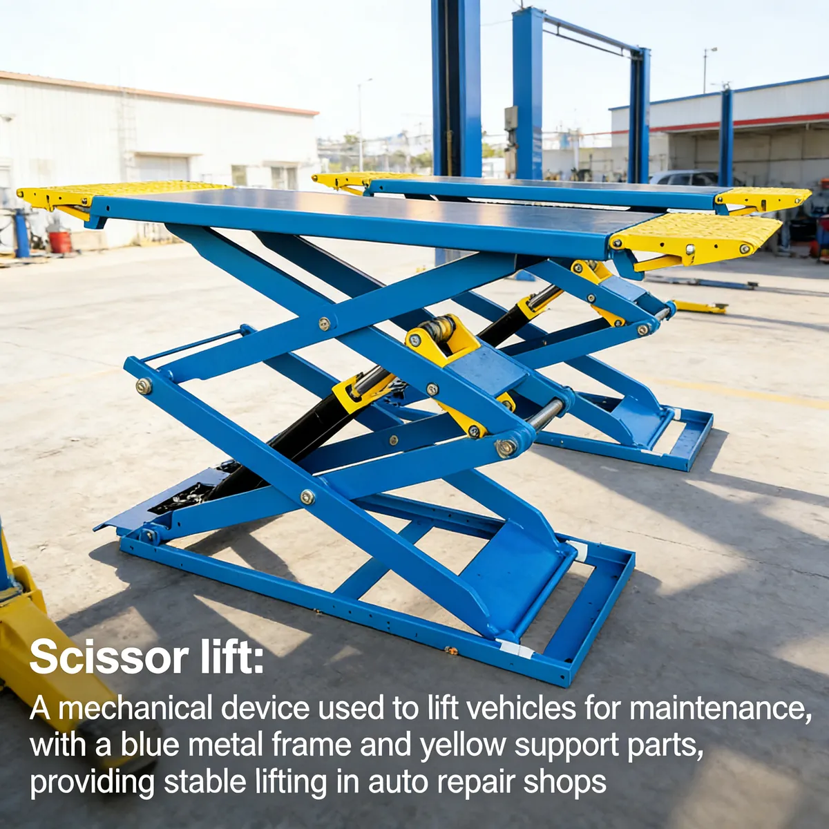 XINYUAN 3,500 kg Double-Cylinder Scissor Lift