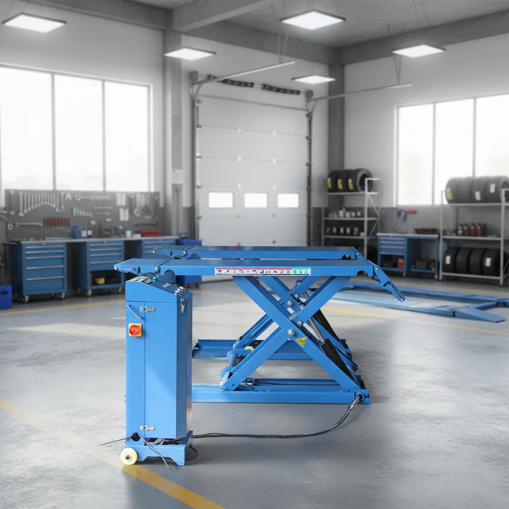 TF-MSL3500 Mobile Scissor Lift 3.5 t with No-Dig Installation