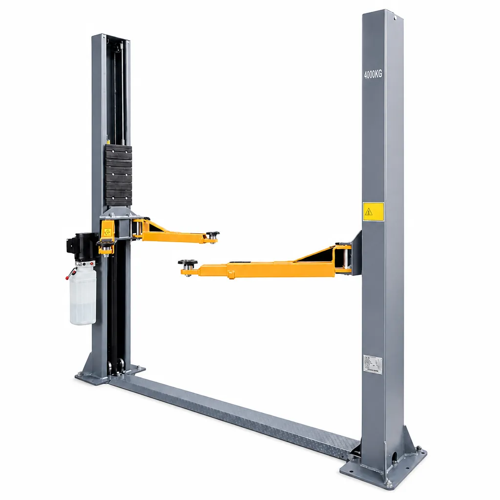 Elevador de dos columnas 4t con 1,849 mm de elevación