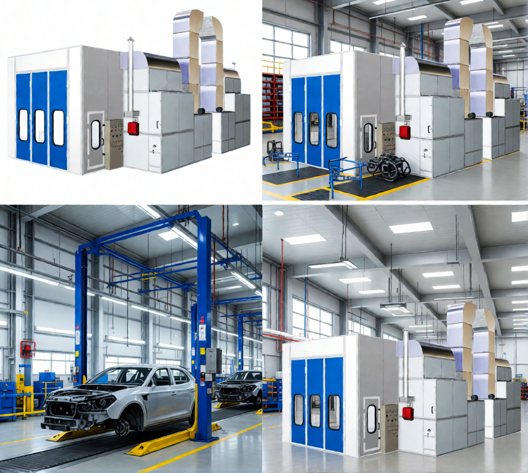 CE Certified 48kw Electric Heating Car Spray 2